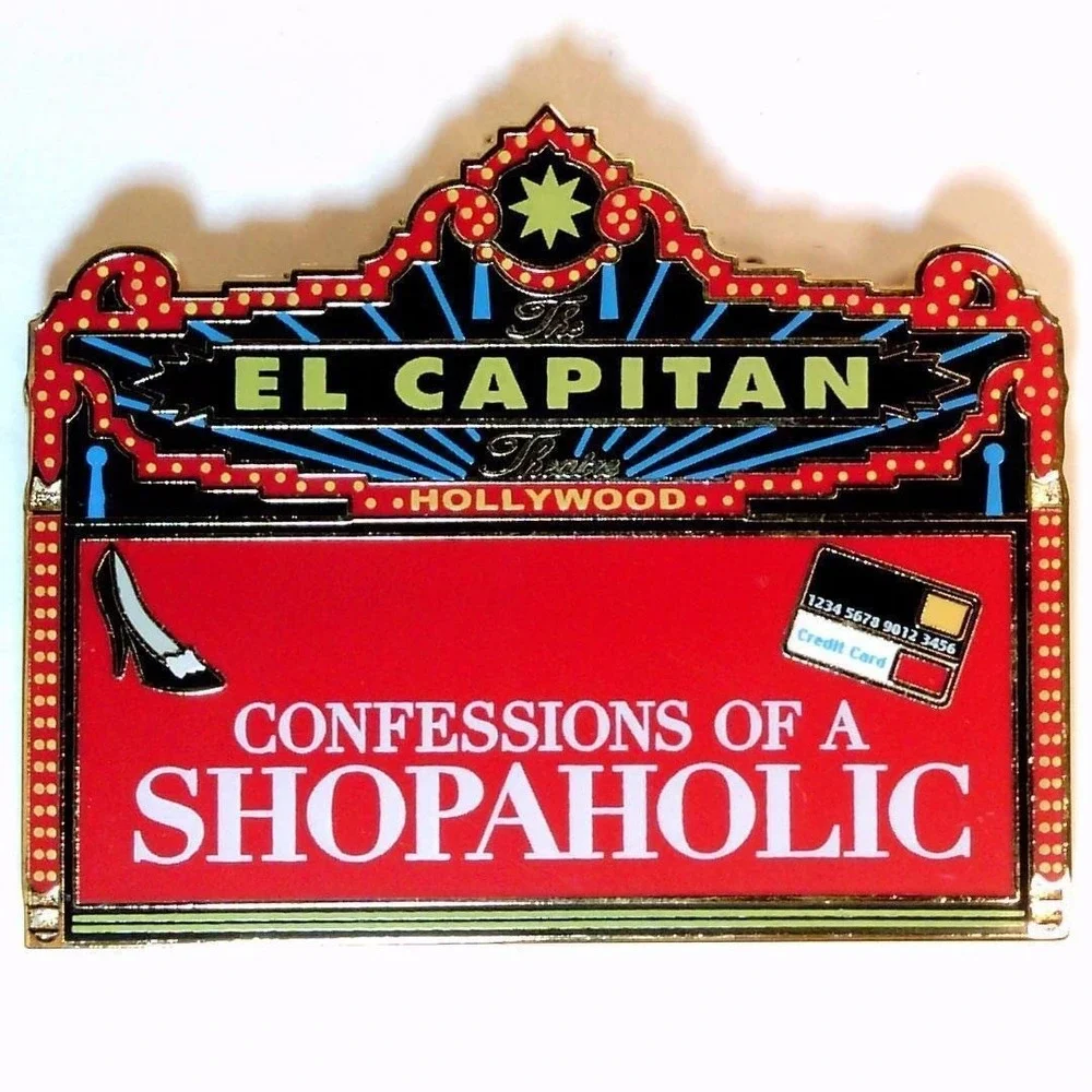 Disney Pin‎ Marquee Confessions of a Shopaholic LE 68343 DSF El Capitan Theater
